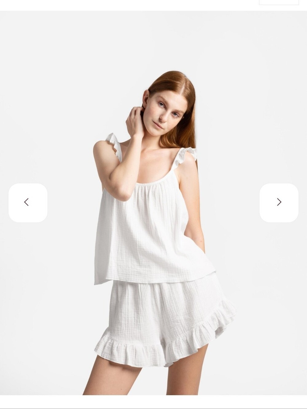 Sunday Citizen Cotton Breeze Cami Pjs - Size M